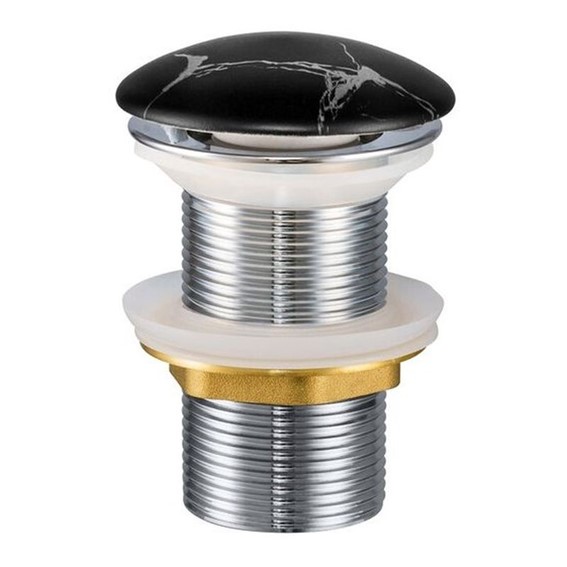 Korek do Umywalki Czarny Mat