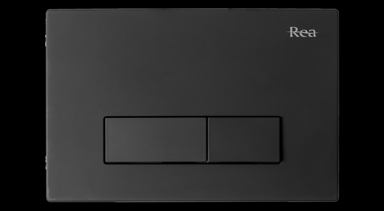 Stelaż Podtynkowy WC z Przyciskiem H Czarny