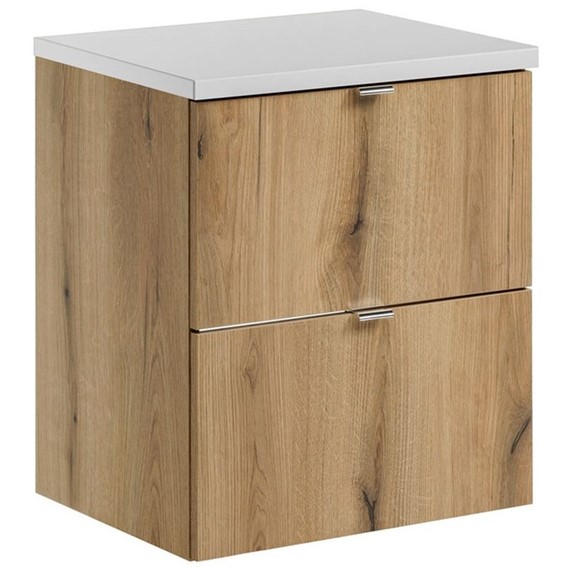 Zestaw Meblowy NOVA 50cm Dąb Coast Evoke/Biały Mat