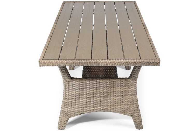 Narożnik Ogrodowy Sztokholm 6-Osobowy Cappuccino