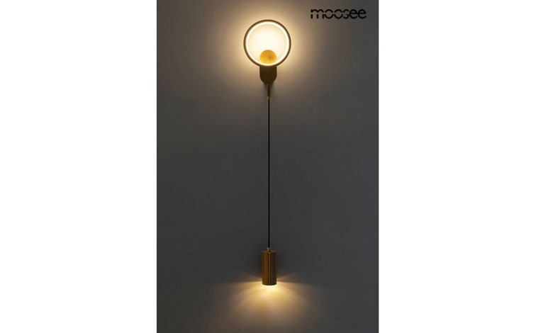 Lampa Ścienna COMO Złoty