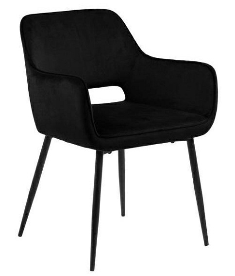 Krzesło Ranja 56x59x79 Czarny