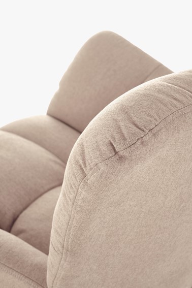 Fotel Bujany VASCO Beżowy