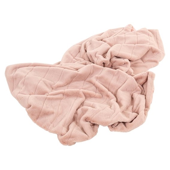 Koc Futrzany CARRY 150x200cm Różowy