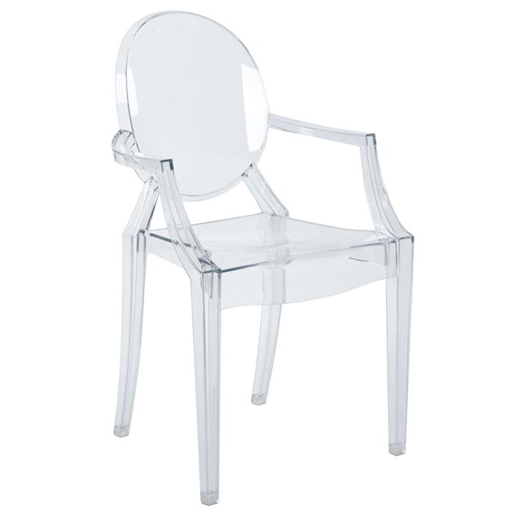 Krzesło K2-FX (B) Transparentny