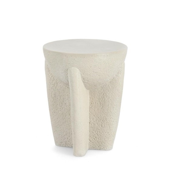 Stolik Kawowy CAESAR Fi38cm Biały