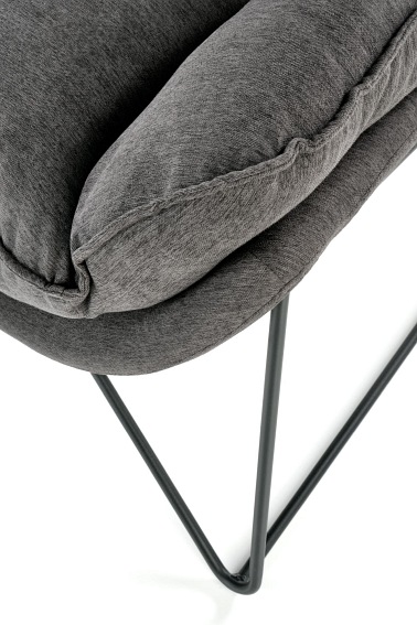 Fotel Wypoczynkowy Volker 88x75x85 Popielaty