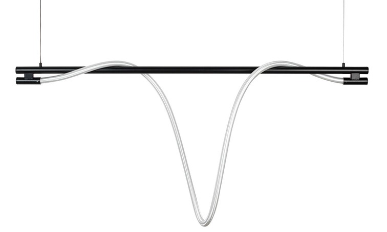 Lampa Wisząca SERPIENTE 120 Czarny