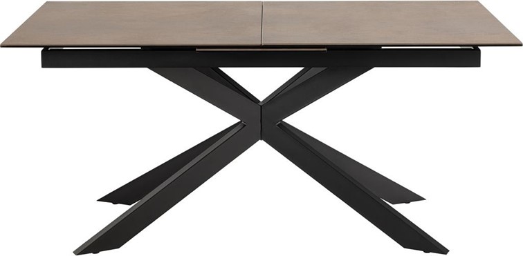Stół IRWINE 168/210cm Brązowy/Czarny