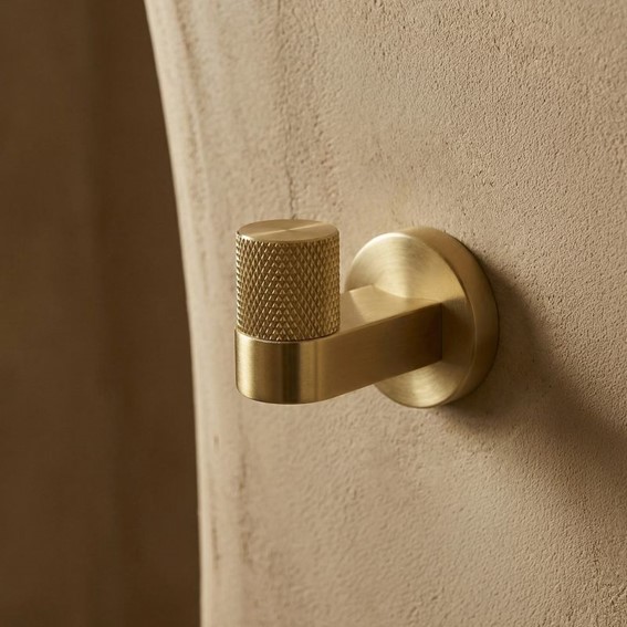 Wieszak Łazienkowy 39104 ORI Złoty Szczotkowany