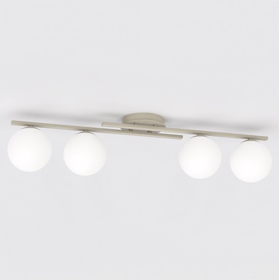 Lampa Sufitowa KAIRO 4 Beżowy/Biały