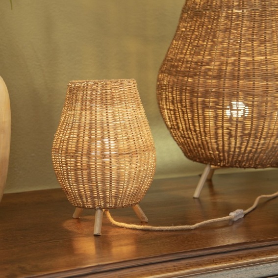 Lampa Stołowa SAONA 30 IN&OUT BATTERY Naturalny