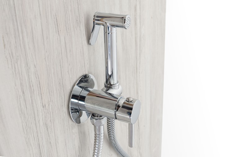 Bateria Bidetowa LOOP LUNGO Chrom