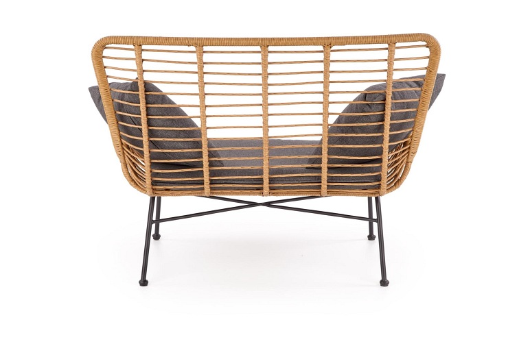 Sofa Ikaro XL 70x120x96 Naturalny/Popiel