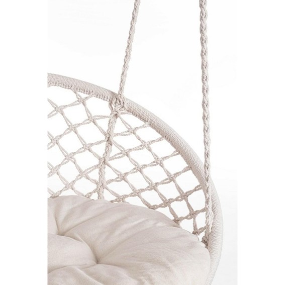 Fotel Wiszący JAVIER Biały