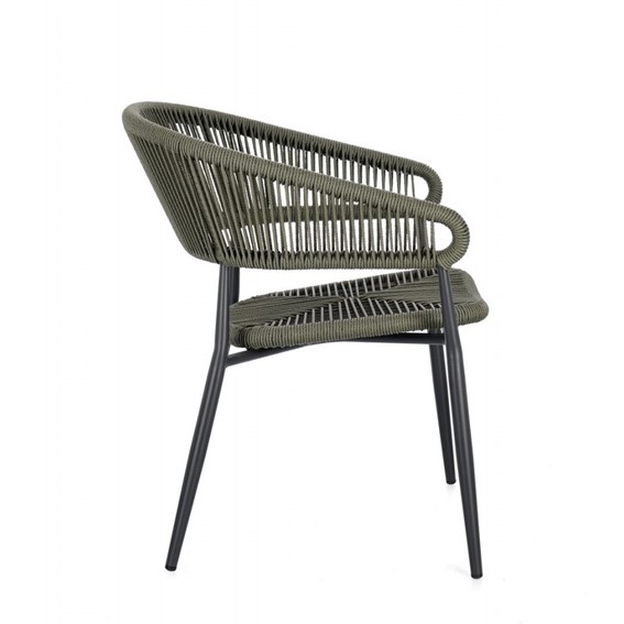 Krzesło Ogrodowe ALGAIDA Zielony
