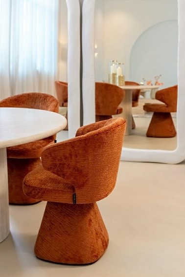 Krzesło GATSBI Pomarańczowy