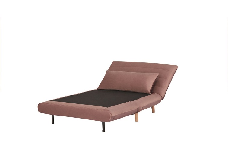 Fotel SPIKE Velvet Buk/Róż Antyczny Tap.182