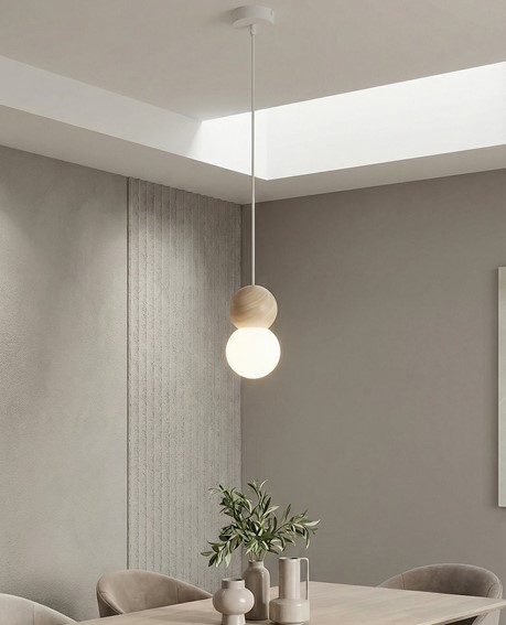 Lampa Wisząca LOOP 1 Biały