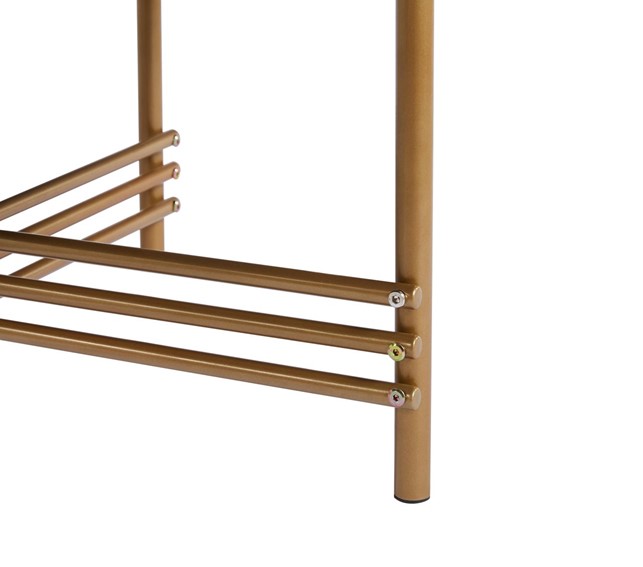 Ława L4-FX fi79,5 Czarny/Złoty