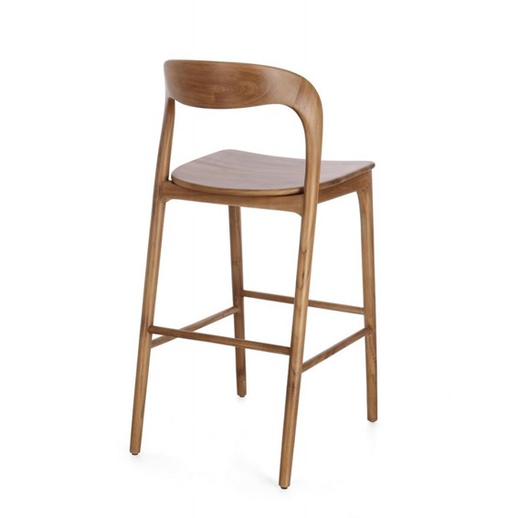 Krzesło Barowe MILEY Brązowy