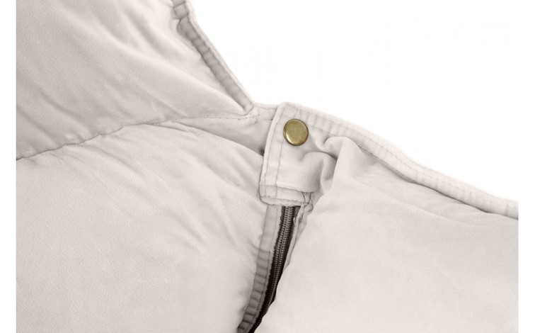 Fotel Bujany SWING VELVET Beżowy