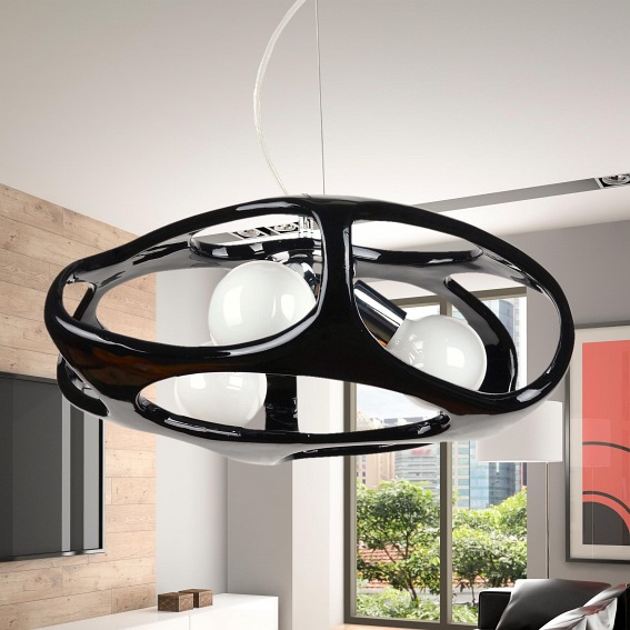 Lampa wisząca Amano czarna