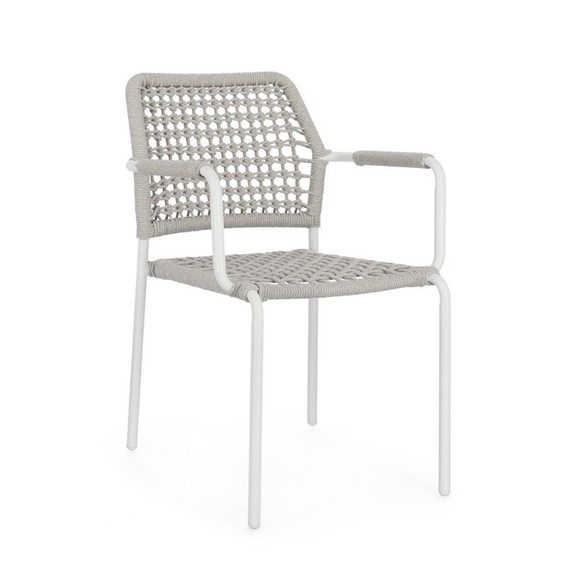 Krzesło Ogrodowe RAJADA Biały