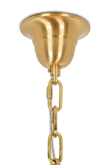 Lampa Wisząca Tiffany 200 Biały Mosiądz/Naturalne Pióra