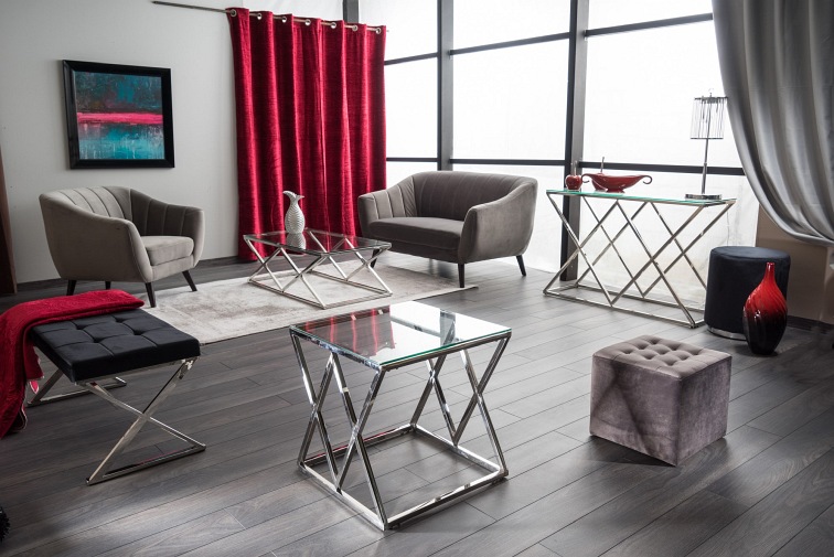 SOFA ELITE 2 VELVET SZARY BLUVEL 14 / WENGE