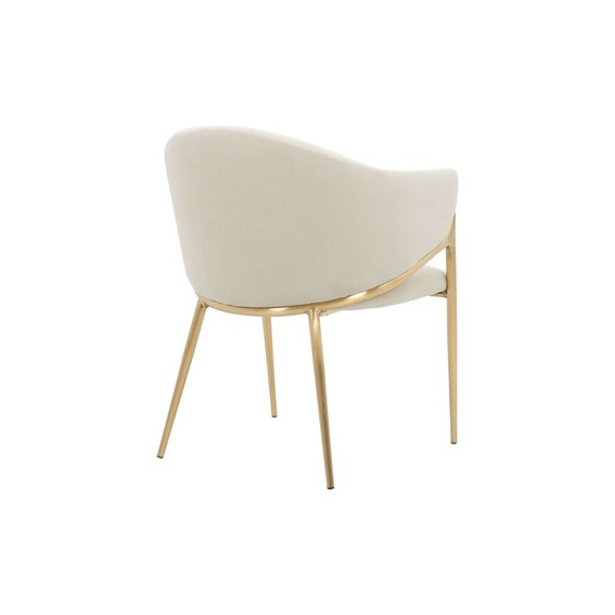 Krzesło MODIG M5-10 Biały/Złoty