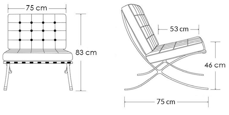Fotel BARCELON PRESTIGE Biały Skóra Naturalna