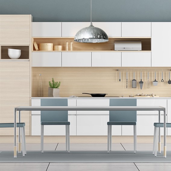 Lampa Wisząca ANJA E Srebrny