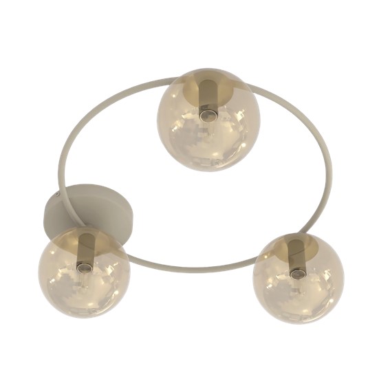 Lampa Sufitowa SOPRA 3 Beżowy