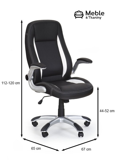 Fotel Gabinetowy SATURN Czarny