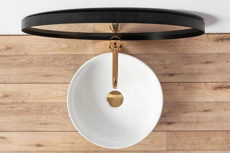 Umywalka Nablatowa SAMI Biały