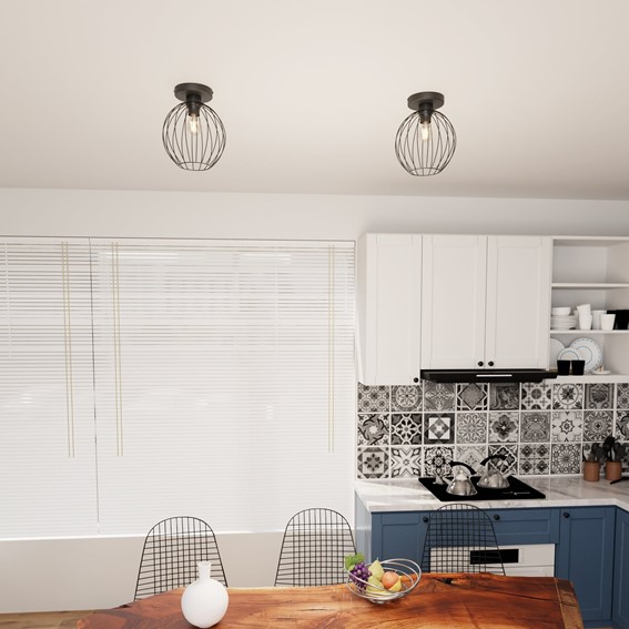 Lampa Sufitowa NEST 1 Czarny