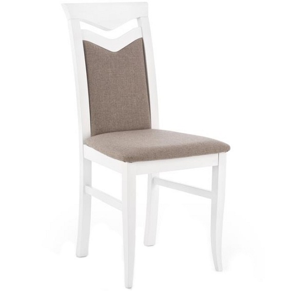 Krzesło CITRONE Biały/Beżowy