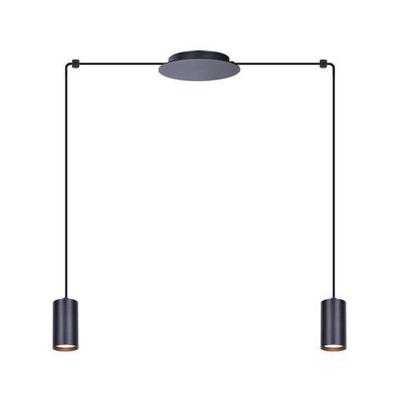 Lampa Wisząca PUERTO K-4896 Czarny