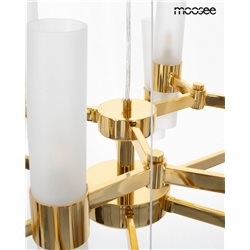 Lampa Wisząca TUBS 18 Złoty