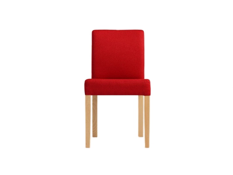 Krzesło Wilton Chair 45x51x85 Krwista Czerwień/Naturalny