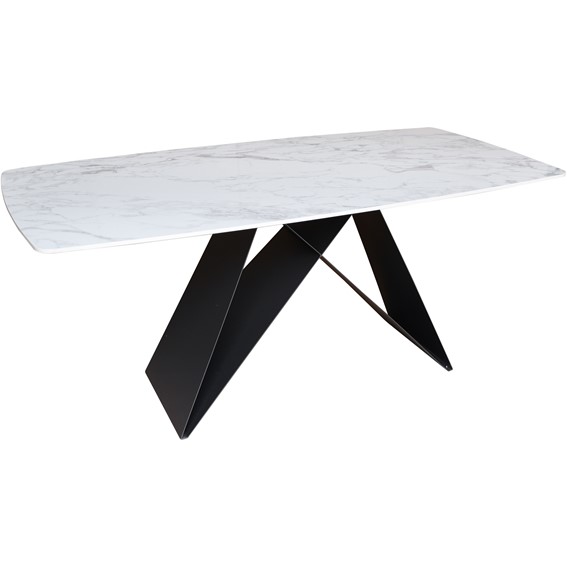 Stół MODIG M10 180x90 Biały/Czarny