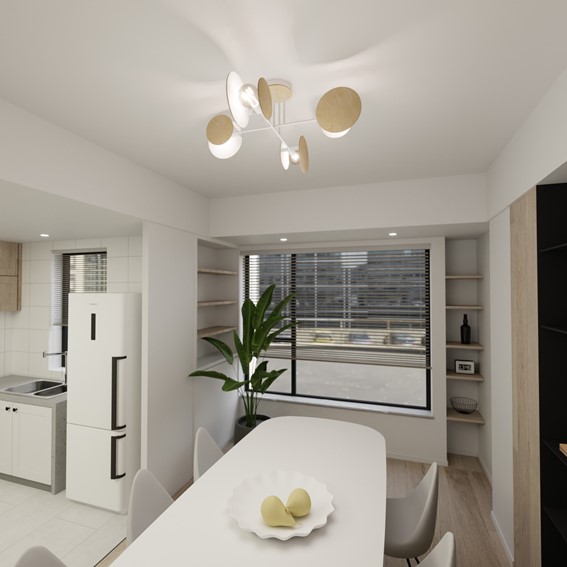 Lampa Sufitowa ZITA 4 Biały