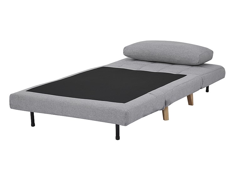 Fotel BILLY Buk/Szary TAP.137