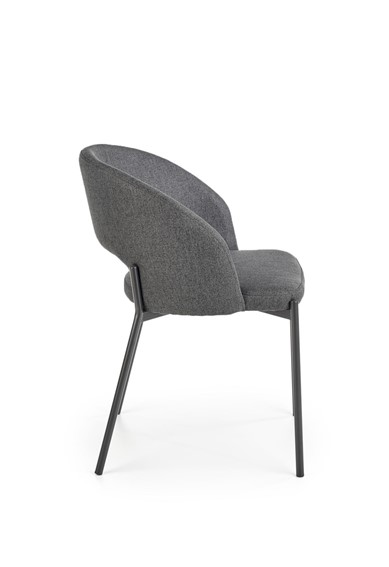 Krzesło K373 Czarny/Popielaty