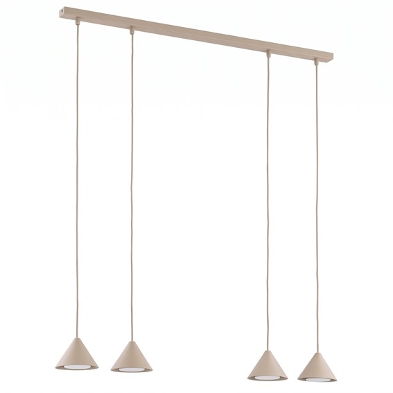 Lampa Wisząca ELIT 4 Beżowy