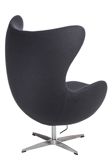 Fotel Jajo 66x78x106 Grafitowy Kaszmir Premium 26