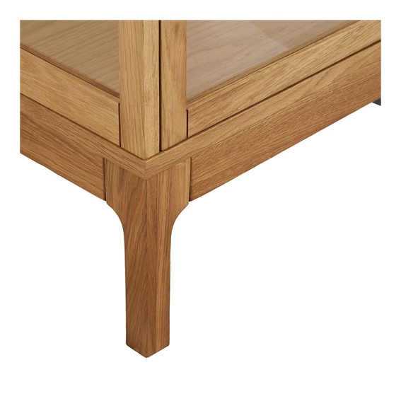 Witryna ZAMORA 40 cm Dąb