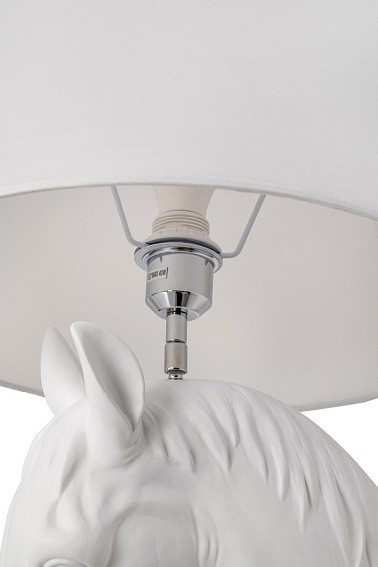 Lampa Podłogowa Koń HORSE Stand S Biały