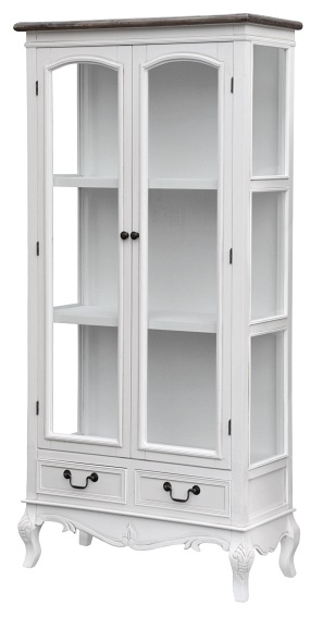 Witryna Rimini White 09 35x76x156 Biały